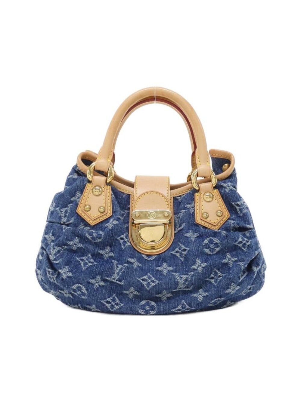 Louis Vuitton Monogram Denim Pleaty Bag